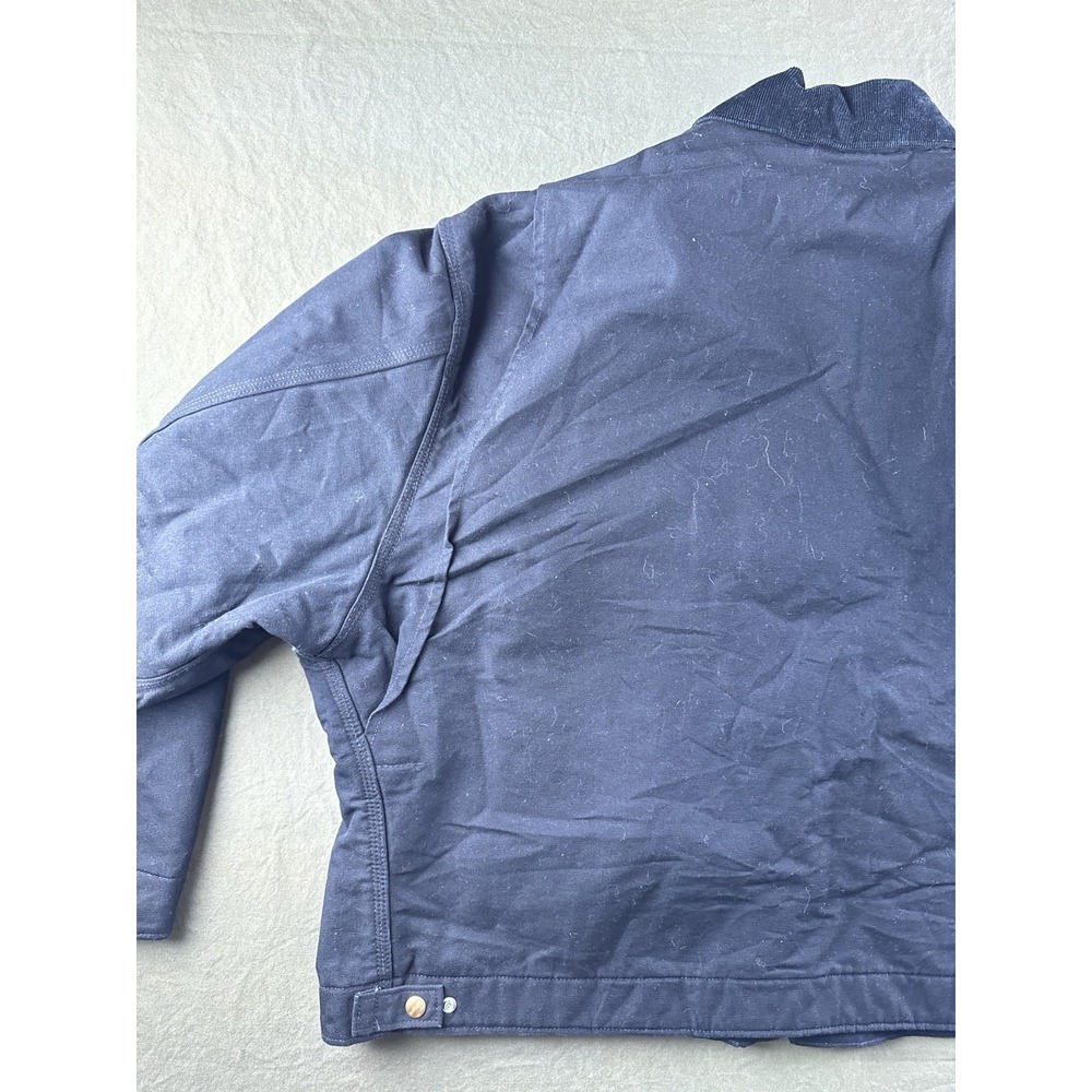 Carhartt J001 BLK Detroit Jacket USA Made Blanket Lined Workwear 4XL - Picture 8 of 16